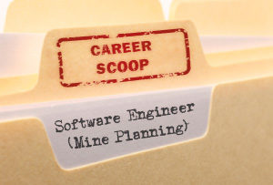 Career Scoop file, on what it's like to work as a Software Engineer (Mine Planning)