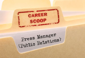 Career Scoop file, on what it's like to work as a Press / PR Manager