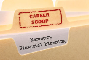 Career scoop File, on what its like to work as a Financial Planning Manager