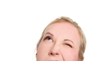 Picture of woman over thinking her career