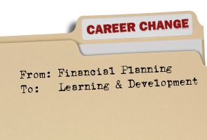 Career Change Folder - Changing career from Financial Planning to Learning and Development